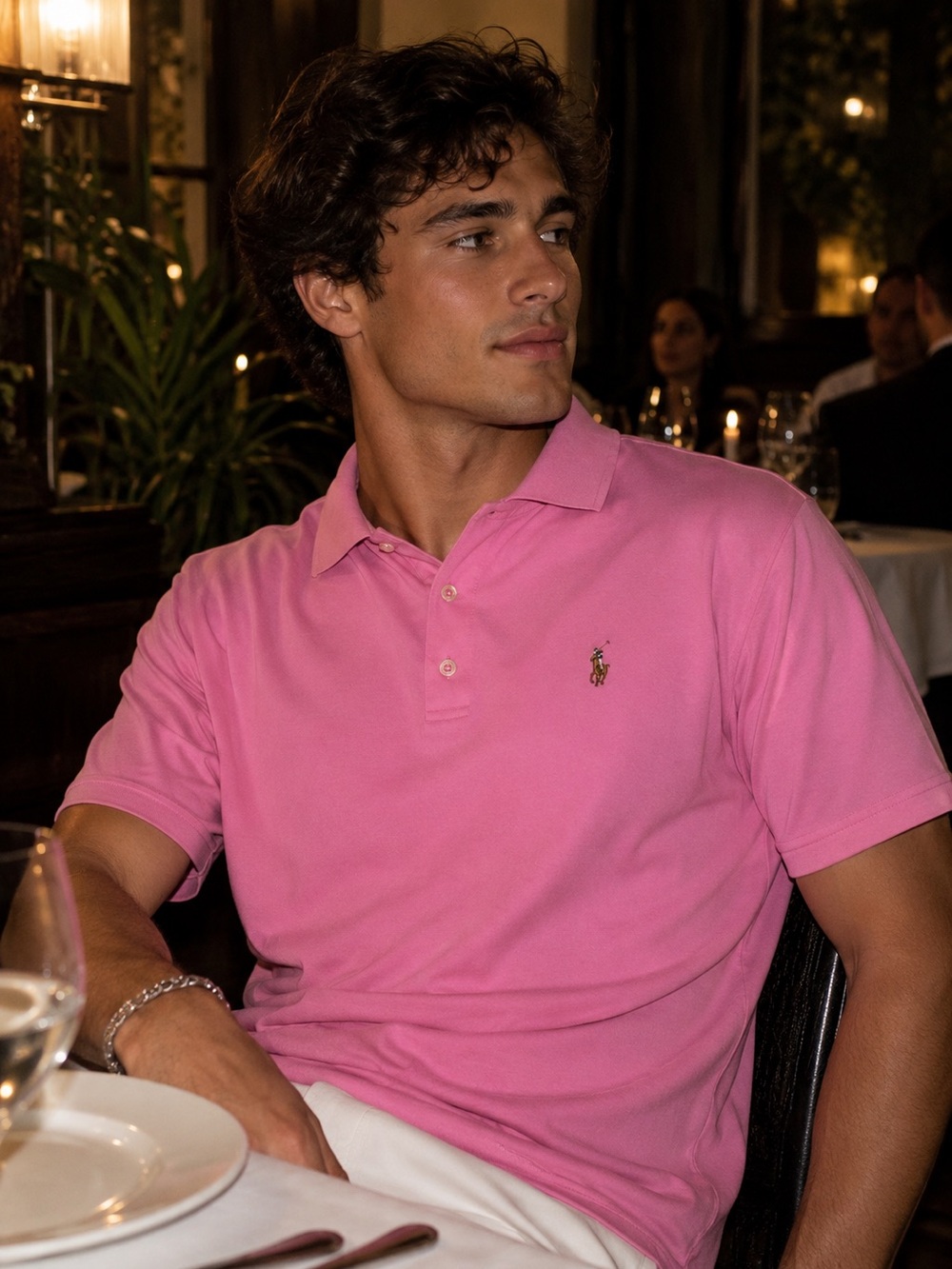 Polo Ralph Lauren Pink Classic Fit Polo